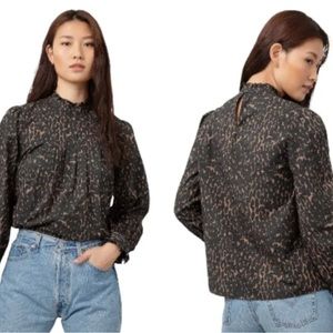 Rails Ariana Blouse with Ruffle Details Size Medium